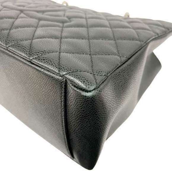 Chanel GST Chain Tote Bag Caviar Skin Black - Picture 6 of 16